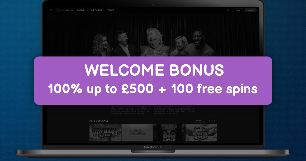 Pink Casino banner